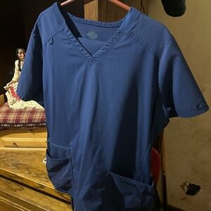 Scrubstar Navy Blue Medical Scrub Top